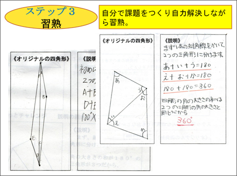 重なる形と図形の角を調べよう 図形の角と合同 第５学年 小学校 算数 My実践事例 日本文教出版